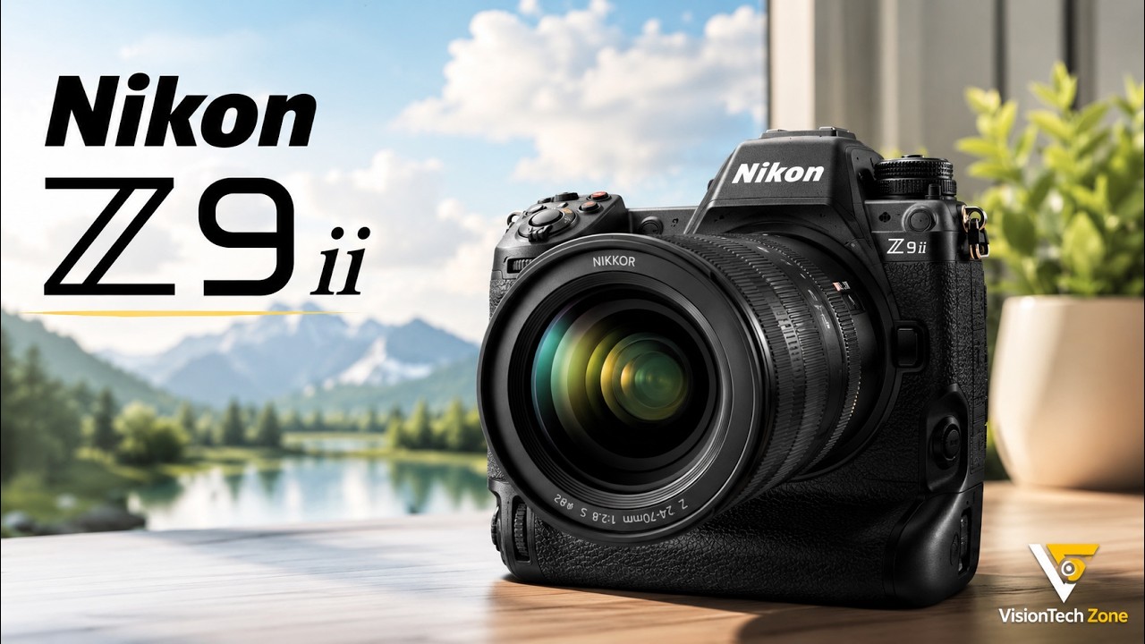 Nikon Z9 II Massive Leaks 2026: 8.3k Red Raw, Native ISO 32