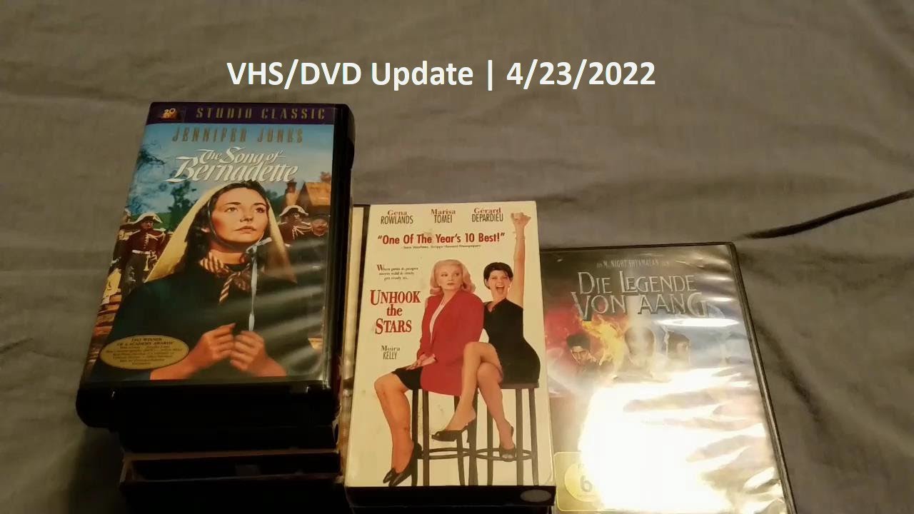 VHS/DVD Update 4/23/2022 YouTube