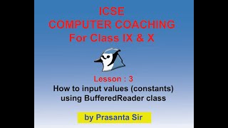How to input values using BufferedReader class.
