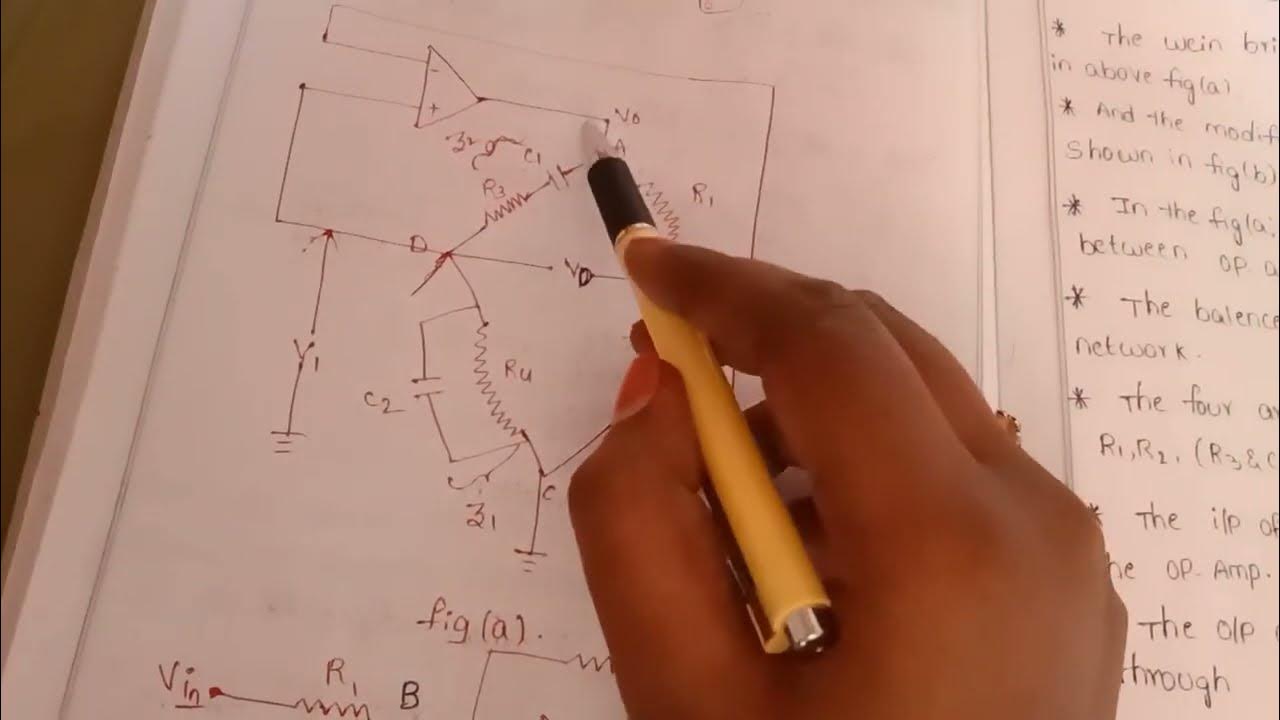 SINE WAVE GENERATOR (OR) WEIN BRIDGE OSCILLATOR EXPLINATION IN TELUGU