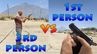 1st Person Vs 3rd Person (Weapon Handling)