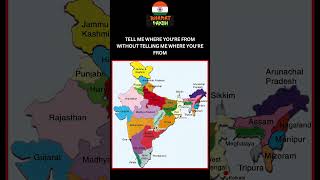 This One Map Unites 1.4 Billion Indians #india #bharat #indians #incredibleindia