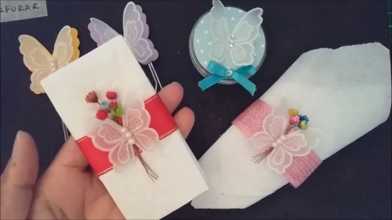 Idéias com Borboleta com Papel Vegetal