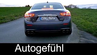 Sound & Driving Maserati Ghibli SQ4 exhaust 3.0 l V6 410 hp enjoy! - Autogefühl