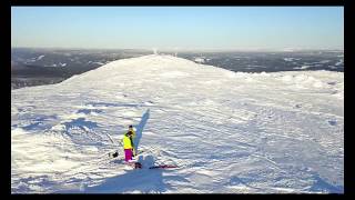 First drone video - Trysil, Norway 2018.