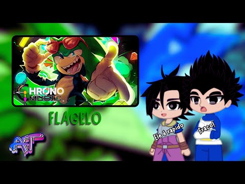 Personagens de Dragon Ball Super react Chrono - FLAGELO | Scourge (Sonic)