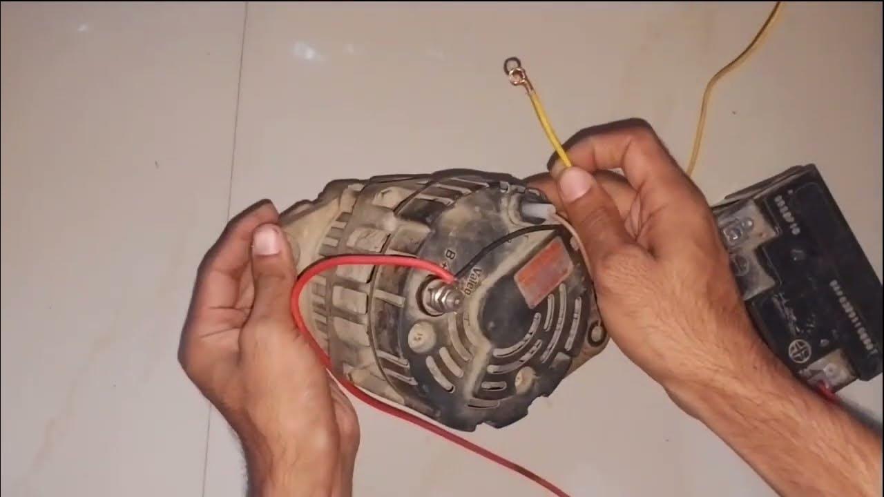 Valeo Car Alternator Connection Alternator connection full details in