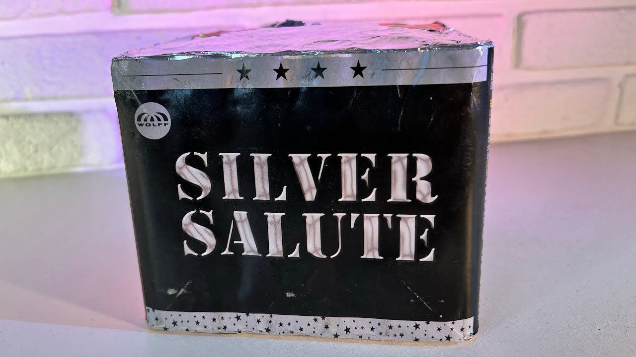 Silver Salute 36 Shots |  Wolff Vuurwerk