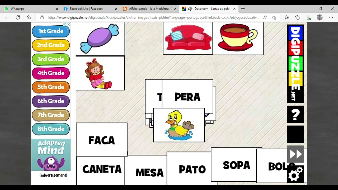 Dica: Jogos online da Iara Medeiros para alfabetização 