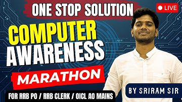 Complete Computer Awareness for 2026 in 7 Hours 🔥 Bank, SBI, IBPS, Insurance | Tamil | Sriram