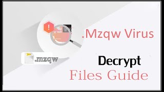 Mzqw virus How to recovuer Mzqw (ransomware) files, Decrypt mzqw files
