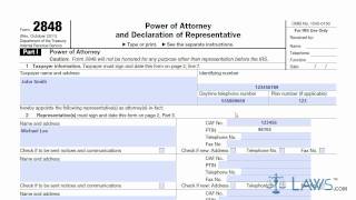 Form 2848