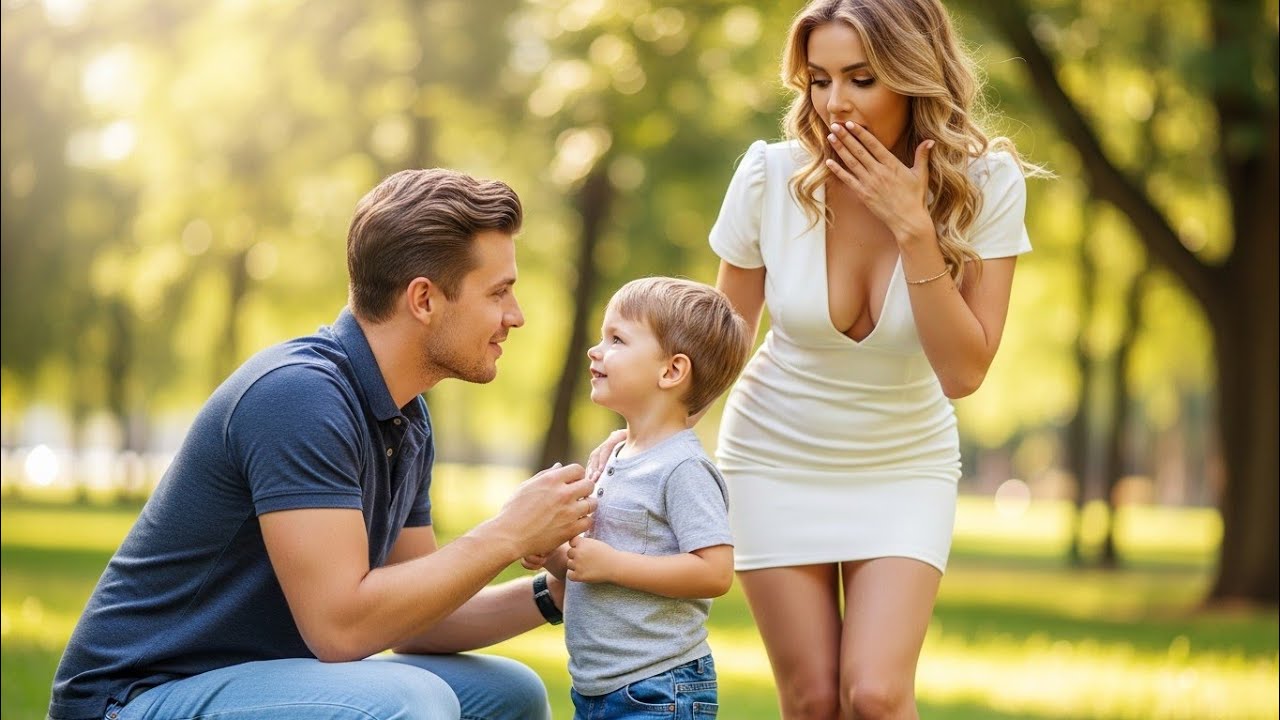 CEO Brought Her Silent Son to the Park — She Stared in Shock When a Single Dad Changed Everything