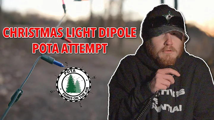 Can Christmas Lights Work As A Ham Radio Antenna for POTA?