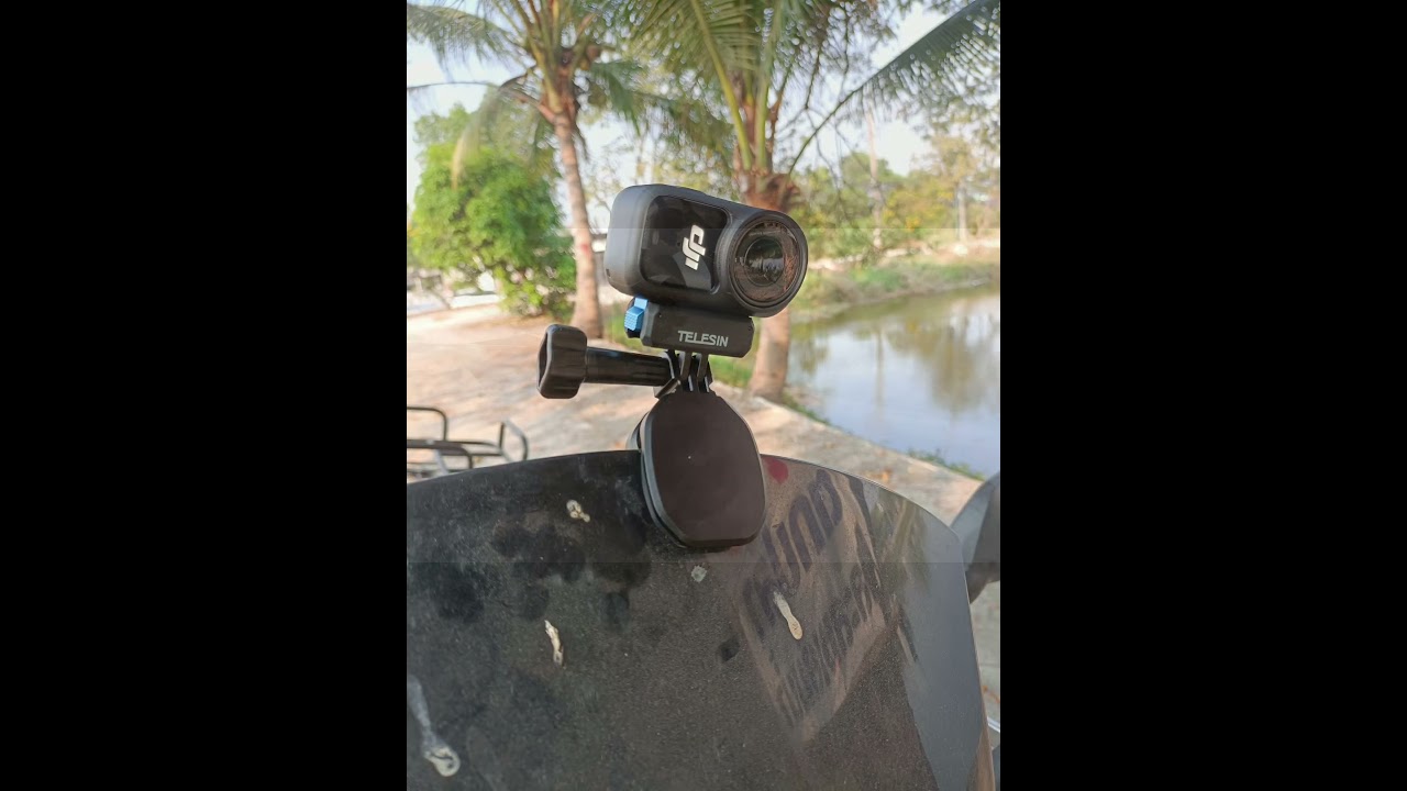 ทดสอบกล้องของตัว สองค่าย ถ่ายด้วย 4K เหมือนกัน ติดตั้งที่ชิวหน้ามอเตอร์ไซค์ และถนนเส้นเดียวกัน