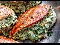 Spinach Artichoke Stuffed Chicken