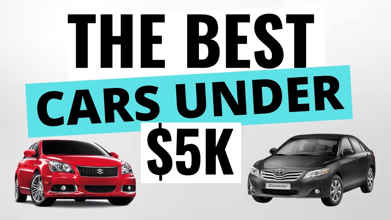 THE BEST Cars Under $5,000 For Reliability - Top 5 Reliable Cars Under $5k - YouTube