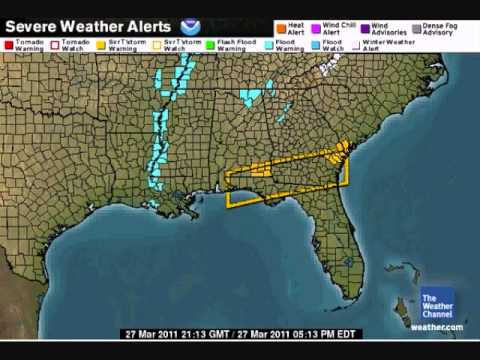 Real NOAA Weather Radio EAS Alert #96 - YouTube