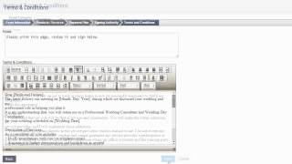 Terms & Conditions - Getting Started