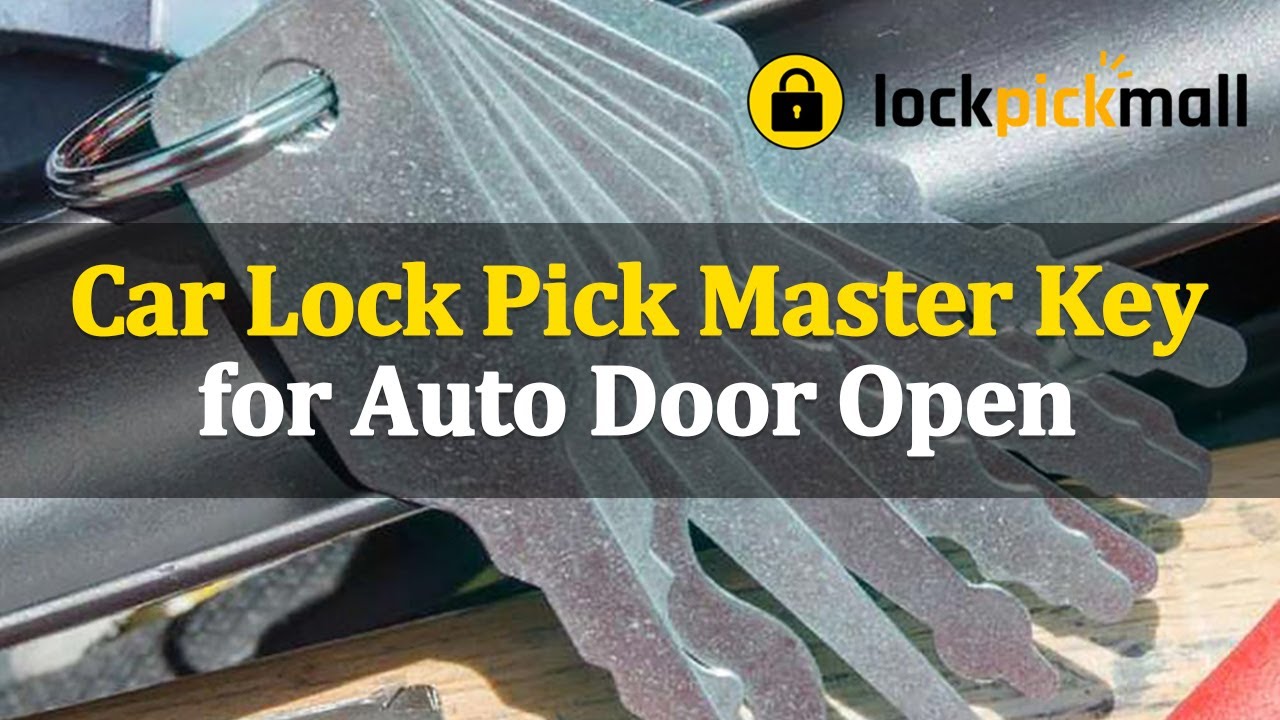 Car Lock Pick Master Key for Auto Door Open - YouTube