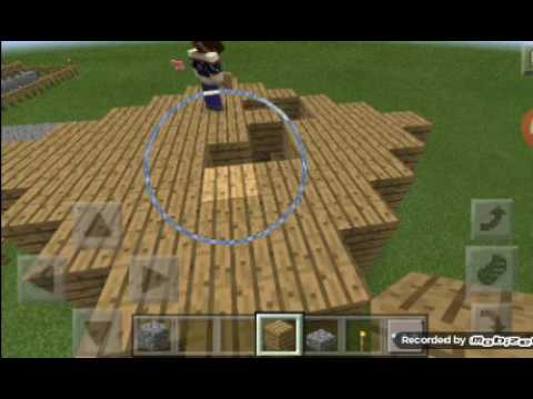 Mineqraft PE ქართულად აკაკისთან ერთად  სოფლის აშენება