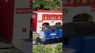 MRL 339 passing the fire station #sanantonio #railfun #texas #modeltrains #hoscale #amre #ttm #MRL