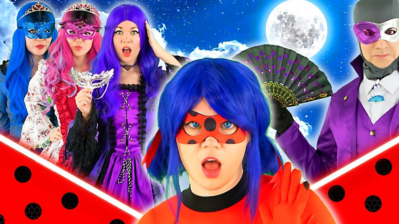 Can LB SAVE her FRIENDS?! DESCENDANTS trapped at MASQUERADE BALL | COSPLAY for TEENS