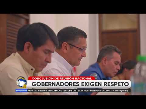 GOBERNADORES EXIGEN A GOBIERNO ASUMIR SUS COMPETENCIAS
