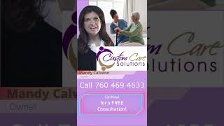 Custom Care Solutions: When to start care #caregiversupport #inhomecare #dementiacaregiving