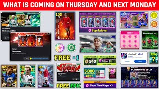 Download lagu Free Epic & Free Coins Campaign 🤩 What Is Coming On Tomorrow & Next Monday In eFootball 2027