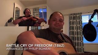 Battle Cry of Freedom (1862) - a beautiful Civil War song arranged for two violins and guitar