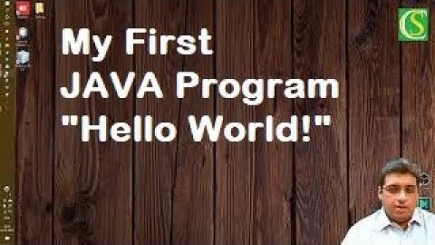 #2 My First JAVA Program | HelloWorld!