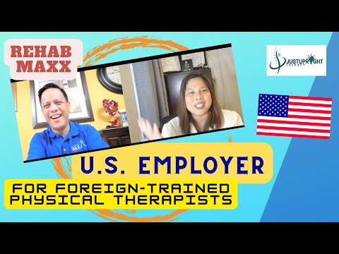 U.S. Employer: RehabMaxx Hiring Foreign-Trained Physical Therapists Sponsoring Working Visa