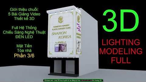 P3-6 Vector 2D trong  3DSMAX THIẾT KẾ  3D CHIẾU SÁNG NGHỆ THUẬT MẶT DỰNG Tòa nhà