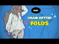 HOW TO DRAW BETTER FOLDS INSTANTLY 🧙