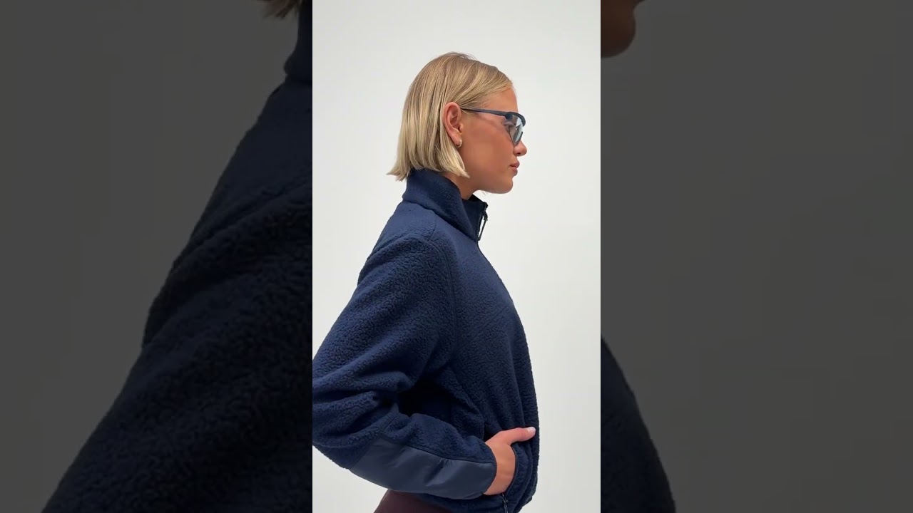 Preview of Halfdays Chapelle Full-Zip Fleece Jacket - Women's Video