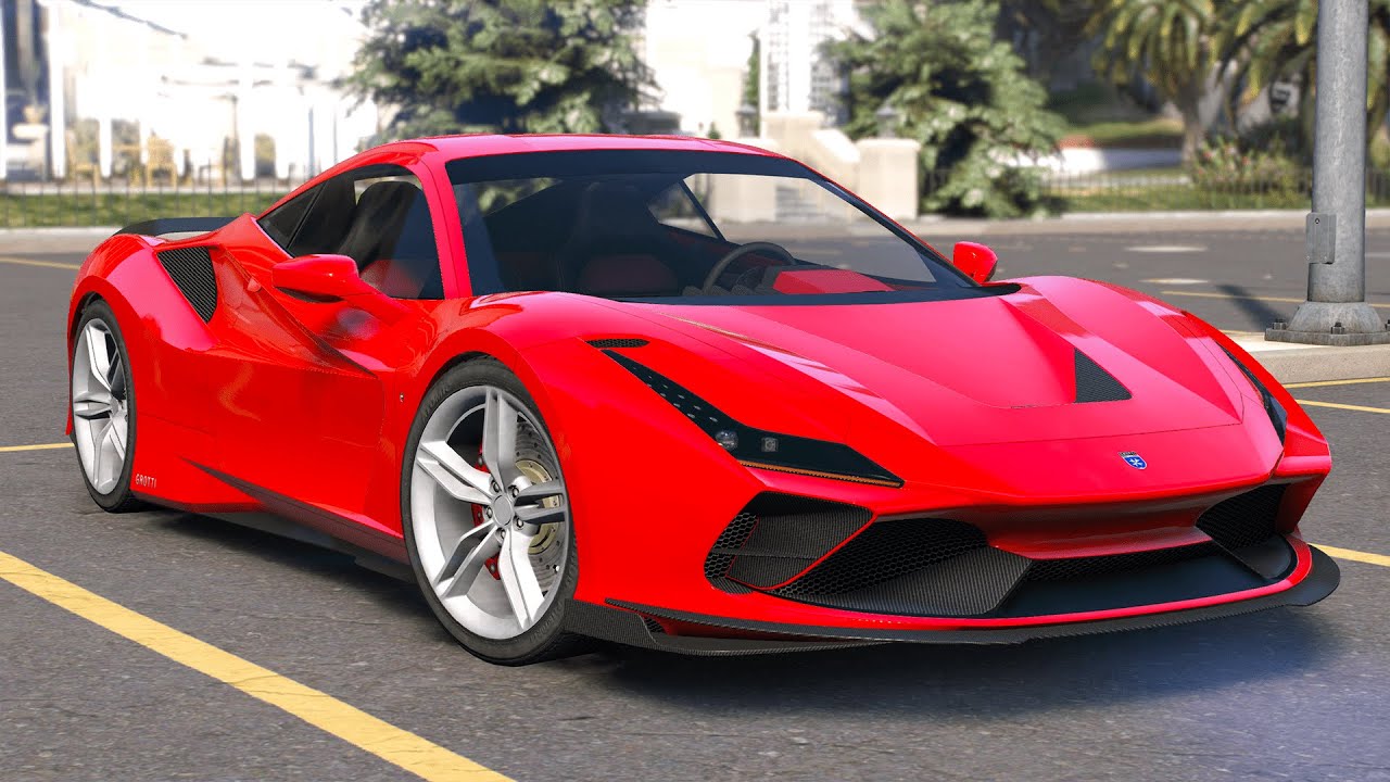 Grotti Turismo Omaggio (Ferrari F8 Tributo) | GTA V Chop Shop Update ...