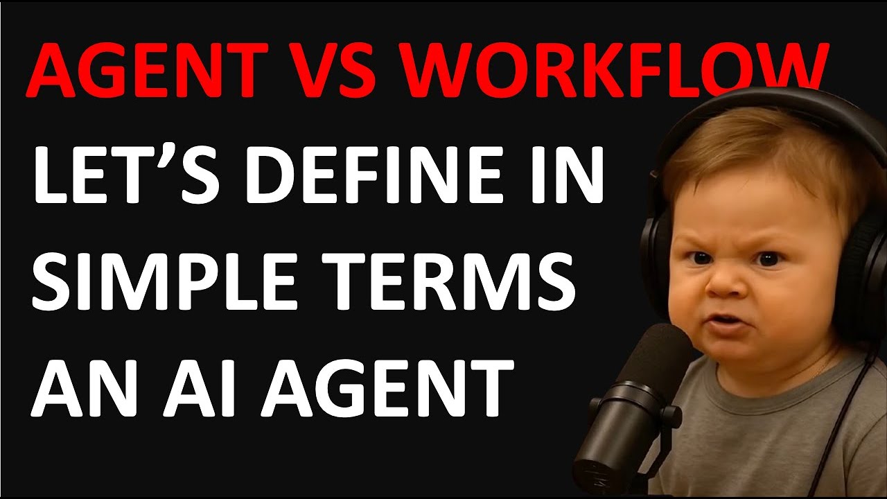 Let's Define an Ai Agent Vs Ai Workflow - YouTube
