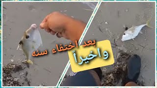 واخيرا صدناه بعد سنه من انقطاعه عنا