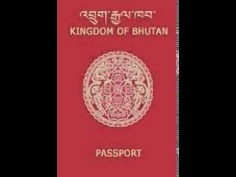 Bhutanese Passport