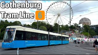 ⁴ᴷ⁶⁰ Exploring Gothenburg Tramway's Line 6