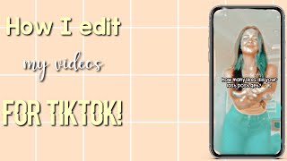 HOW I EDIT MY VIDEOS FOR MY FANPAGE ON TIKTOK! 🤍 | ios | Aesthetics with Rafha! screenshot 4