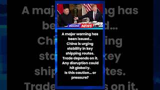 Global Trade Warning — China Sends Strong Message 😳
