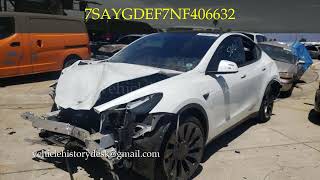 Tesla Model 2022 - 7SAYGDEF7NF406632