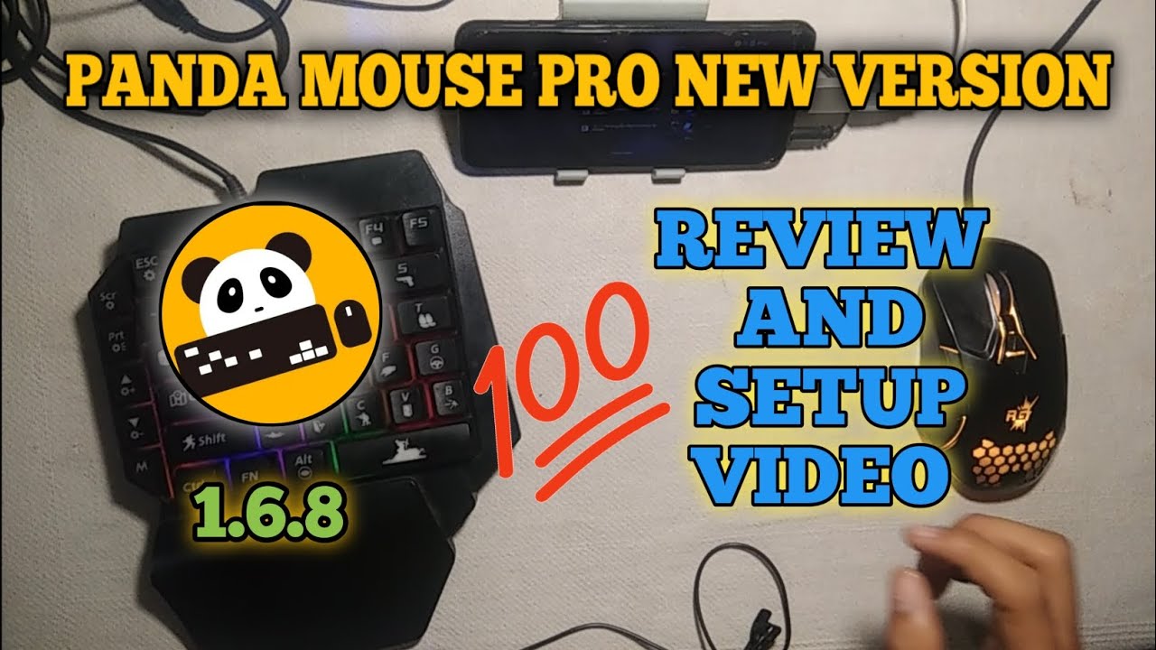 PANDA MOUSE PRO NEW VERSION 1.6.8 REVIEW AND SETUP @AllInOneIdeas - YouTube