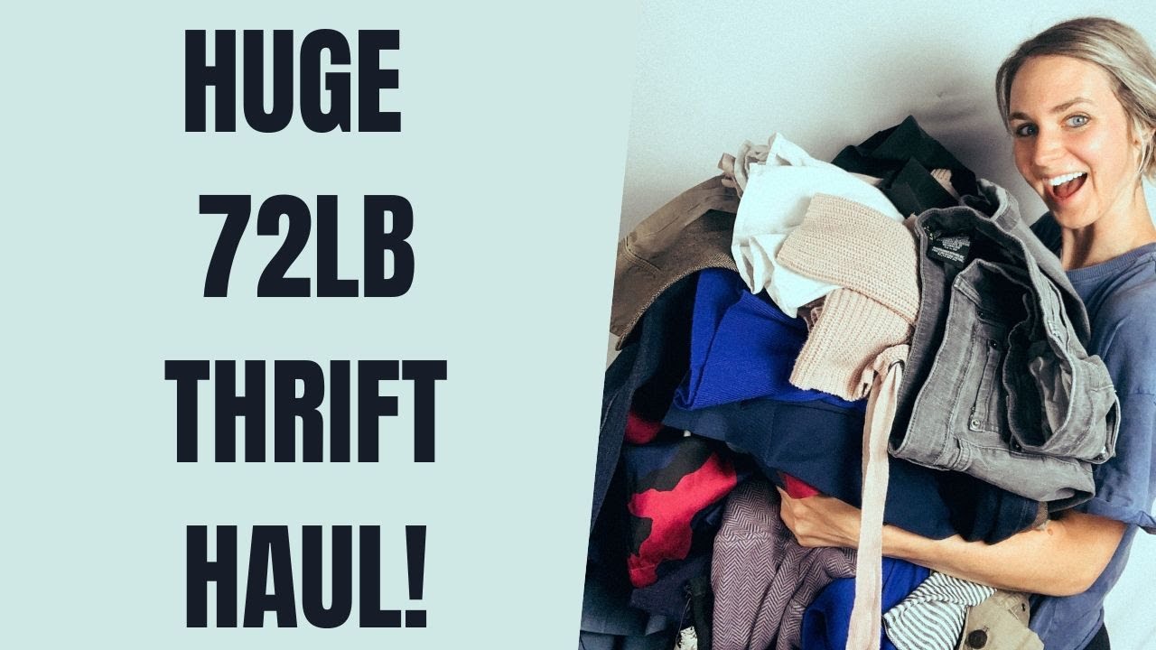 Goodwill Outlet (Bins) Reopening HUGE 72LB Thrift Haul! YouTube