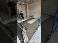 ⚡️🤖 The Future Of Flooring: Incredible Automatic Tile Laying Robot! #Shorts
