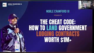 Celebrity The Cheat Code: How To Land Government Lodging Contracts Worth $1M+ With No Prior Experience Net Worth