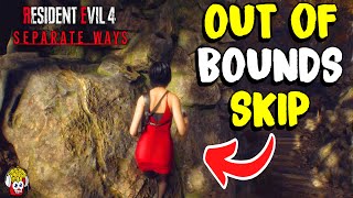 Separate Ways out of bounds SKIP CHAPTER 2 | Resident Evil 4 remake DLC  glitch Wealth