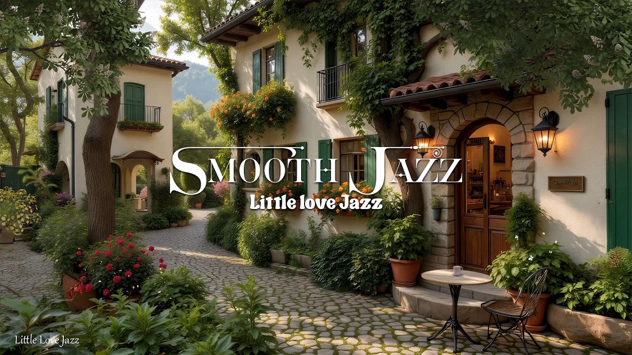 🌿 Smooth Jazz in a Quiet Green Garden ☕ Relaxing Morning Sounds for Study & Rest